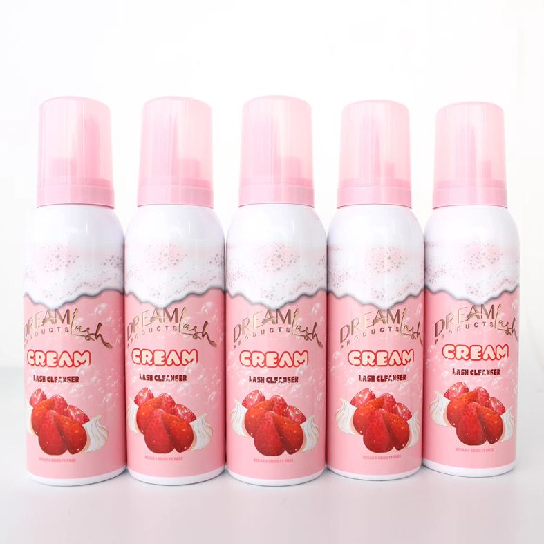 Wipped cream cleanser