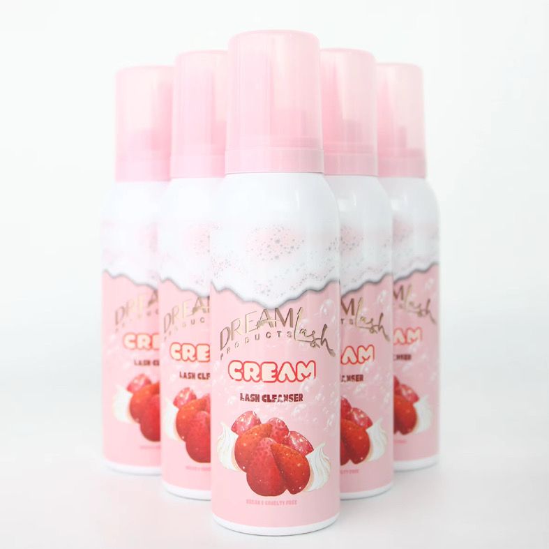 Wipped cream cleanser